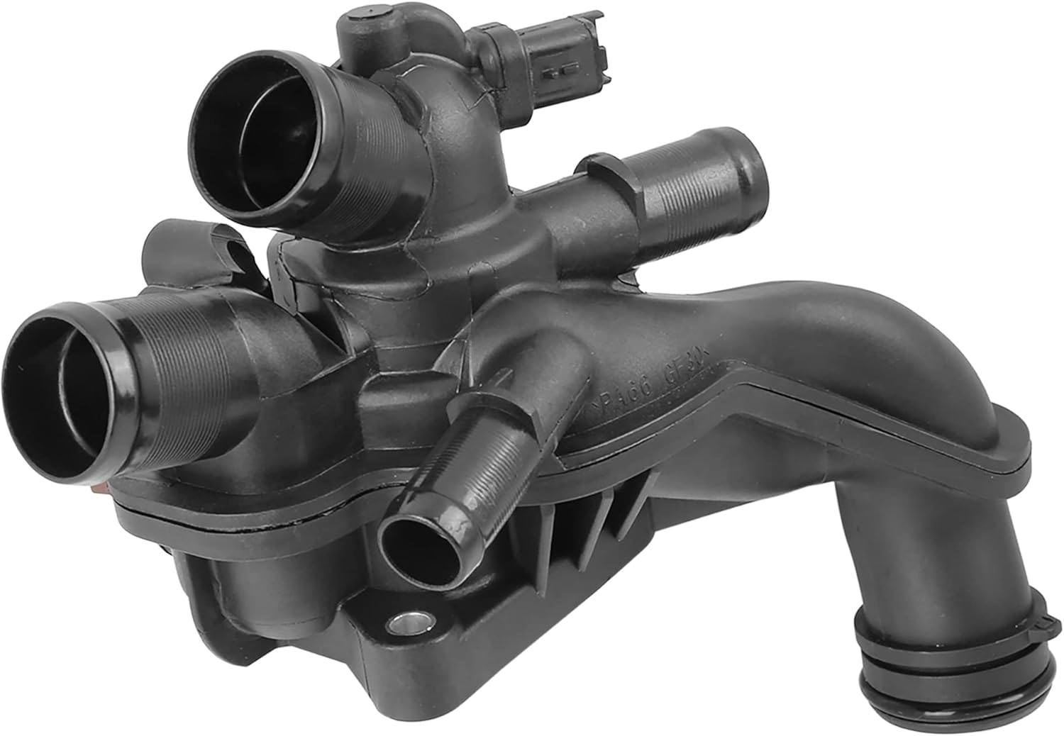 A ABSOPRO Car Thermostat 11537534521 V75345218007 Thermostat Housing Assembly for