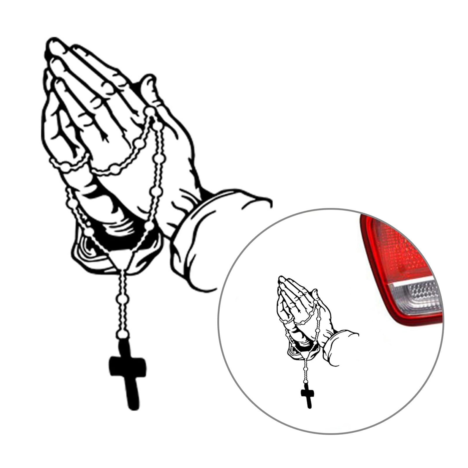 Drake Praying Hands Logo\, image size:1600x1600