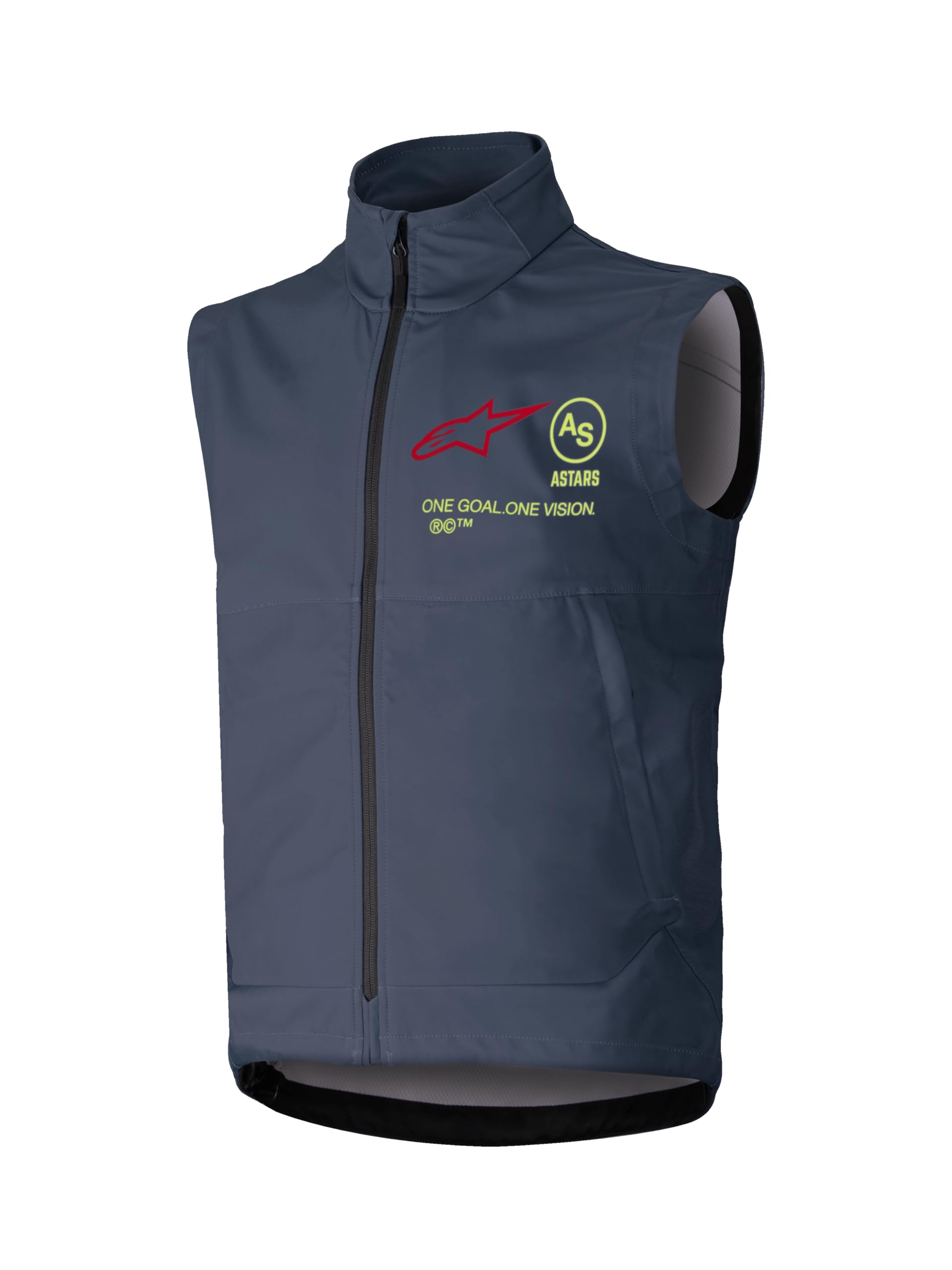 Alpinestars Techstar Softshell Kamizelka motocrossowa, ciemnoszary, 2XL