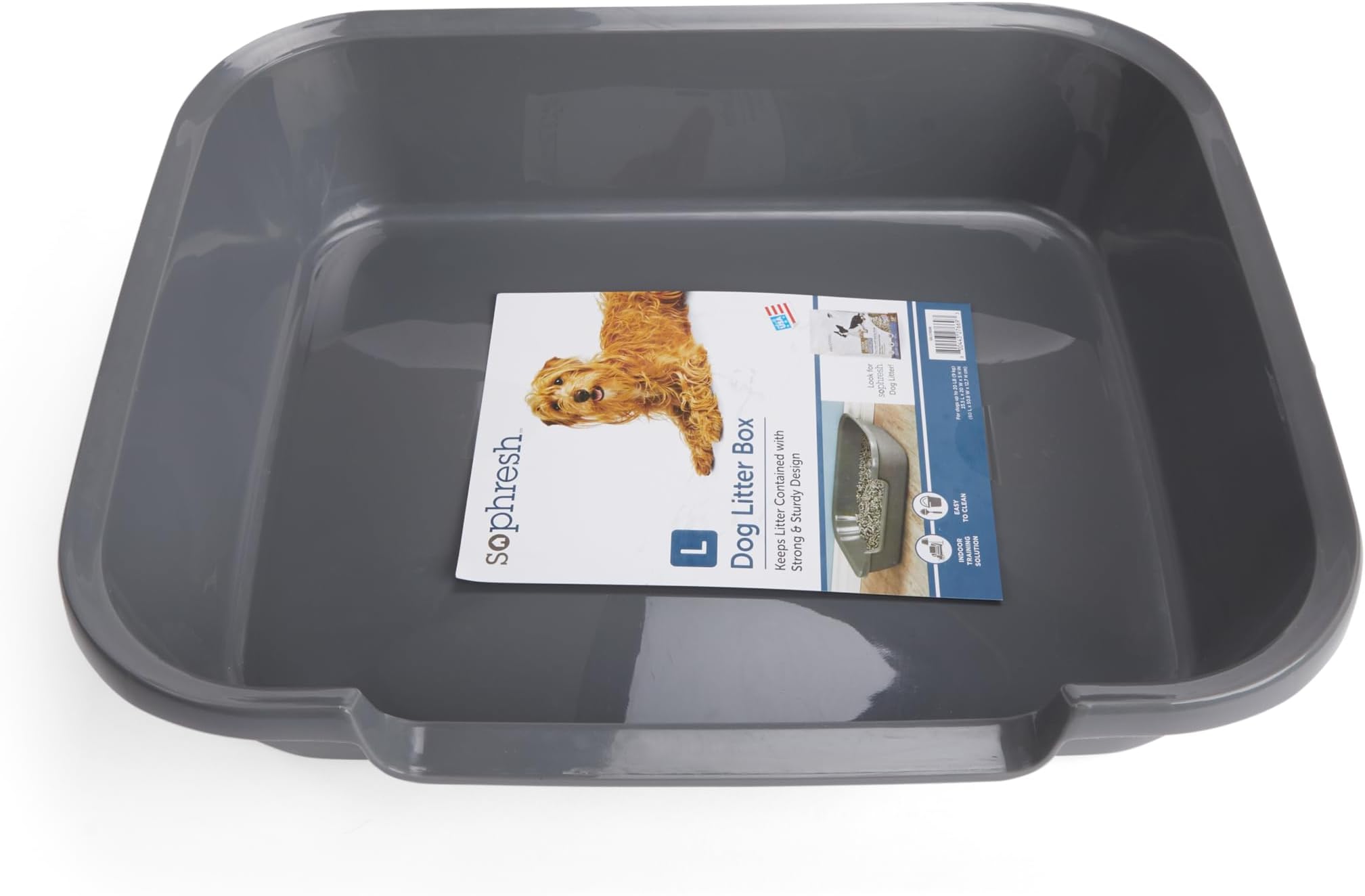So Phresh by Petco Dog Litter Box Large 19.5" L X 23.5" W