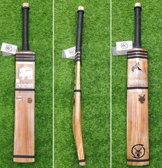 BANDOOK Black Mamba 2.0 Burn Edition - Hard Tennis Bat - 35 Inches