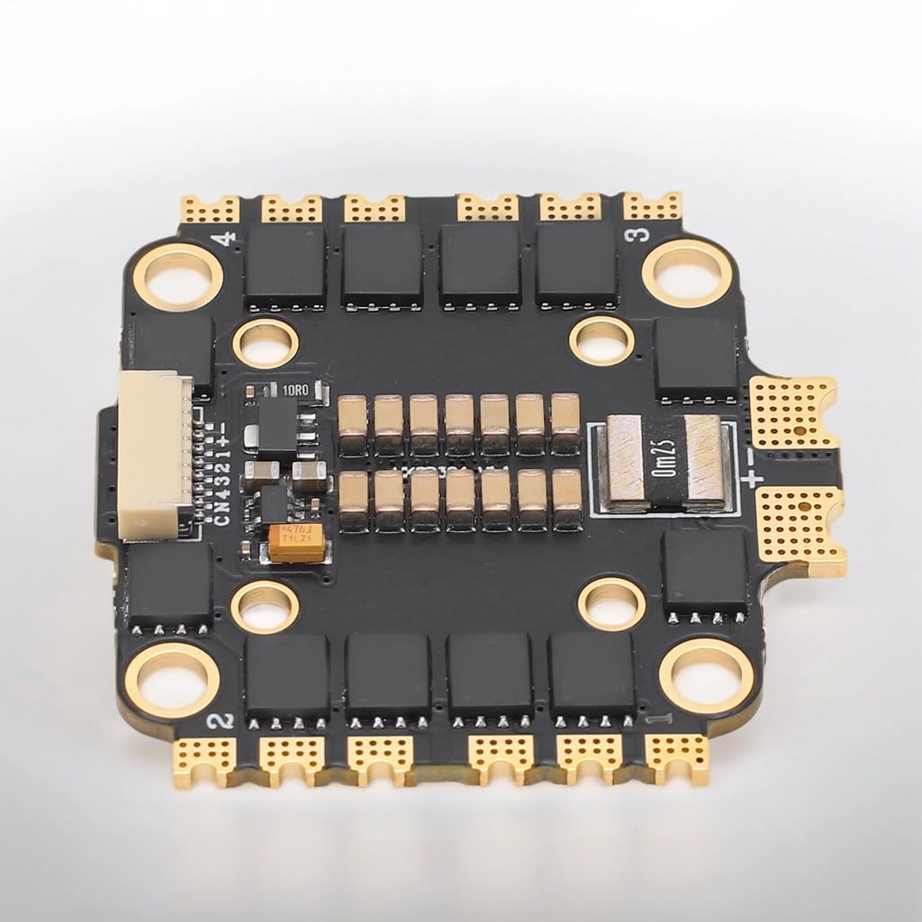 4 in 1 ESC 45A Electronic Speed Controller with Double Hole Spacing RC Drone Electronic Speed Controller for FPV RC Drone