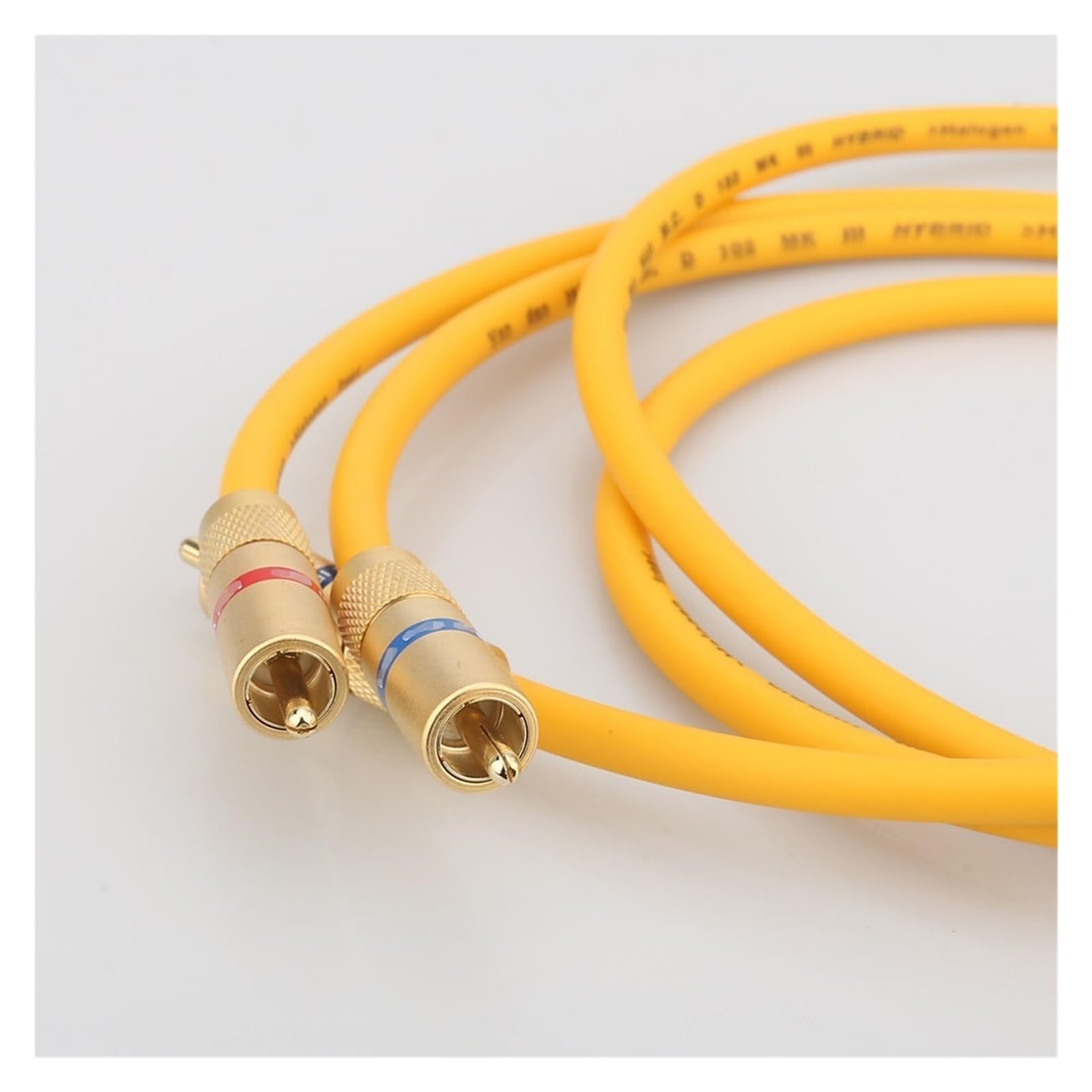 Câble audio HiFi avec rallonge de prise plaquée or(3 Meters)
