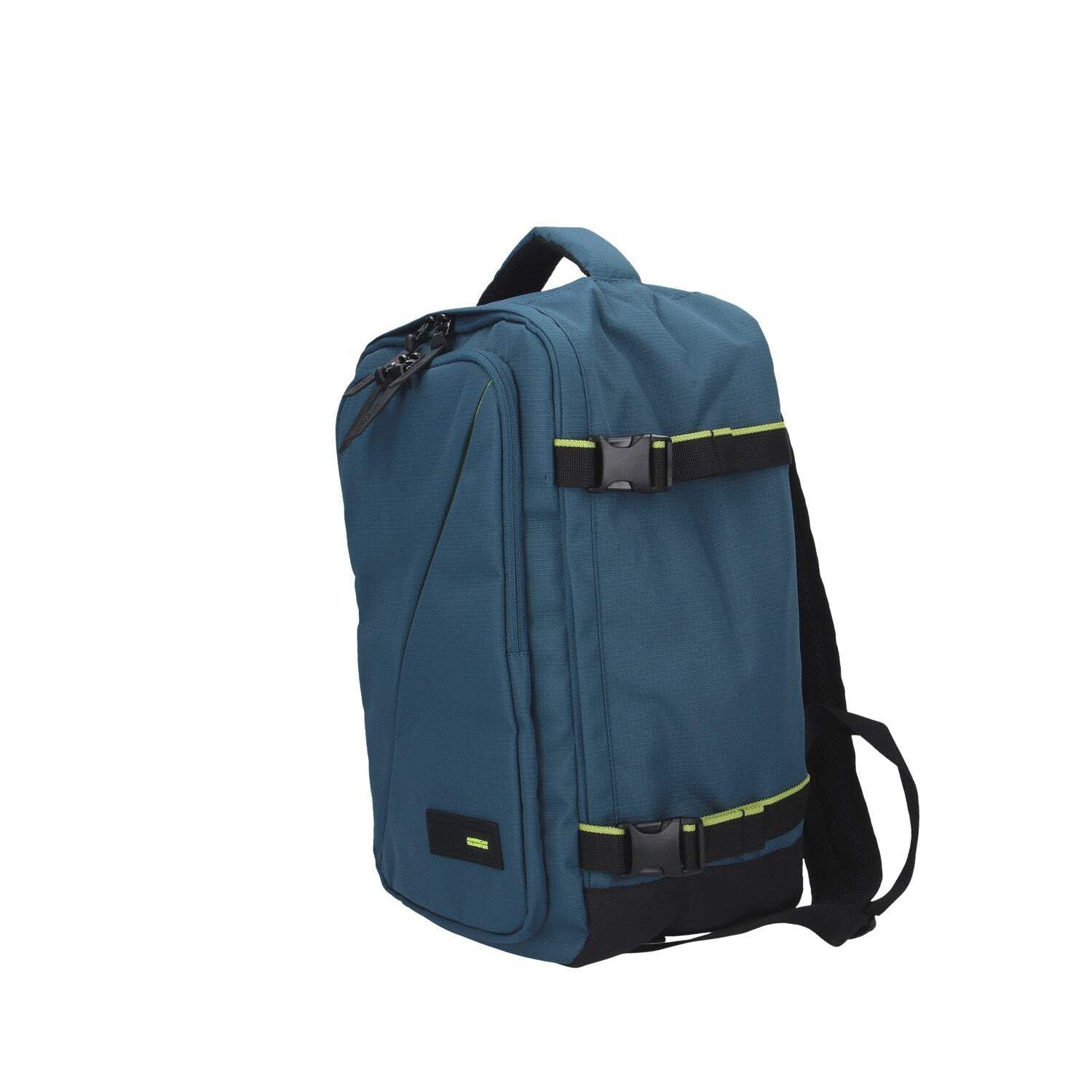 American Tourister Take2Cabin - Ryanair Kabinentasche 25 x 20 x 40 cm, 24 l, 0,40 kg, Handgepäck, Flugzeug-Rucksack S Untersitz, Blau (Harbor Blue)