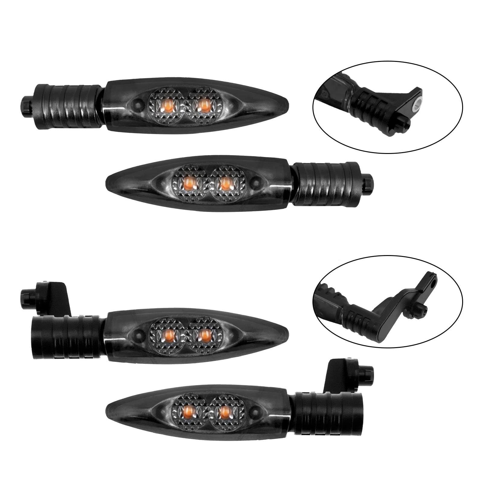 Indicatori Luce Indicatori Di Direzione A LED Anteriori E Posteriori Per Moto Per BMW HP4 S1000RR S1000XR R1200GS R1200R R1200RS Svolta Ricambi Indicatore Direzione Frecce Moto