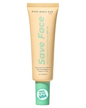 Miami Beach Bum Facial Sunscreen 1.0 oz SPF 50