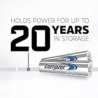 Vista 4 de Baterías AAA de Energizer, Triple A de litio, 4 unidades (paquete de 2)