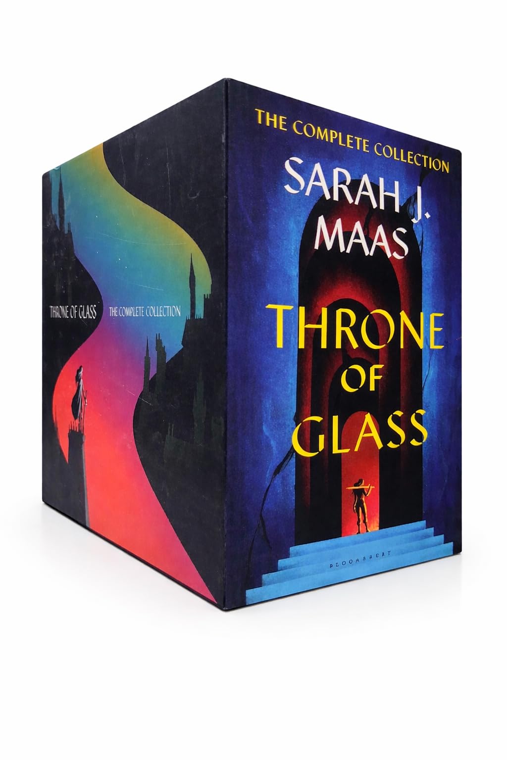 Throne of Glass Complete 8-Book Series Box Set By Sarah J. Maas (Throne of Glass, Crown of Midnight, Heir of Fire, Queen of Shadows, Empire of Storms,