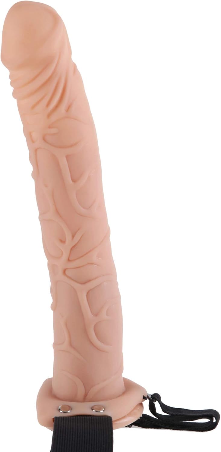 Pipedream Products Fetish Fantasy Hollow Strap On, Beige, 11 Inch, 1.5 Pound