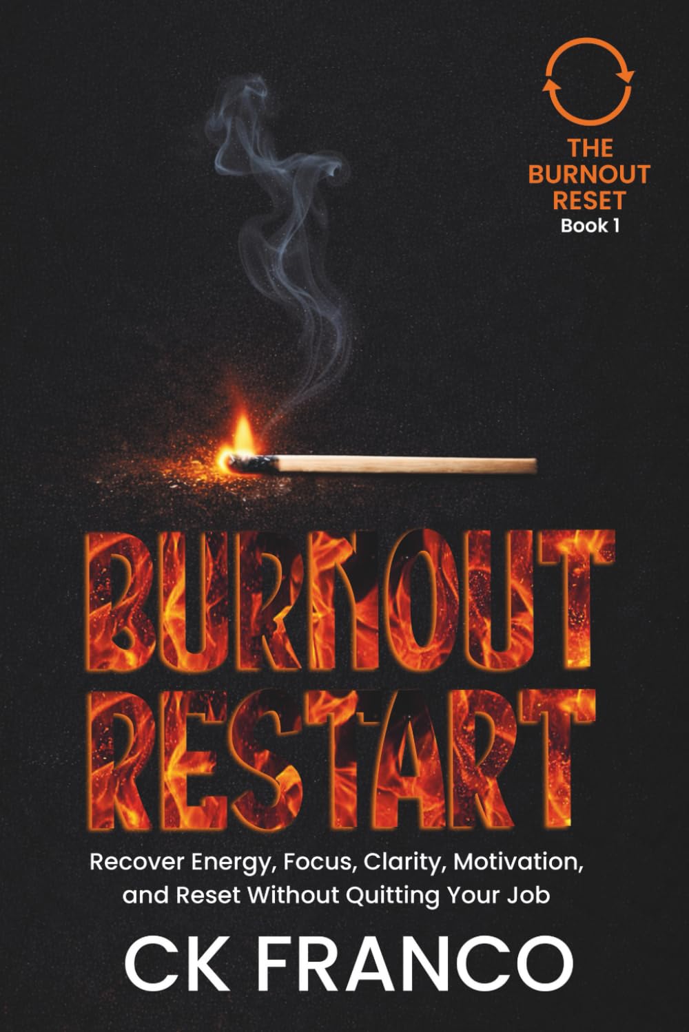 BURNOUT RESTART: Recover Energy, Focus, Clarity, Motivation, and Reset Without Quitting Your Job (THE BURNOUT RESET)