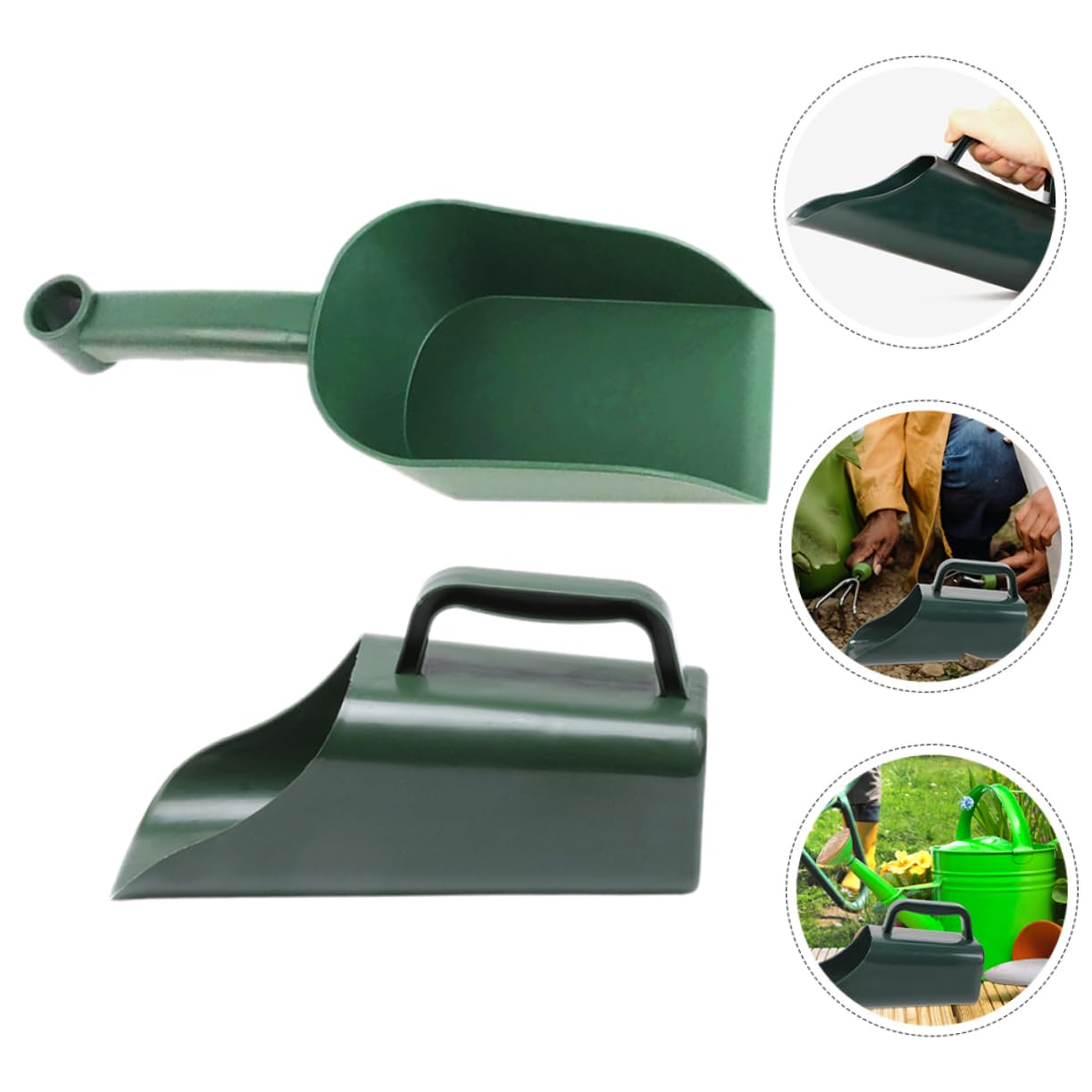 Homoyoyo 4stücke Teiliges Bonsai-Erde Schaufelset Robuste Handgartenschaufel Aus Kunststoff Für Blumen Und Pflanzen Vielseitig Einsetzbar Für Gartenarbeit Und Umpflanzen Für Sukkulenten