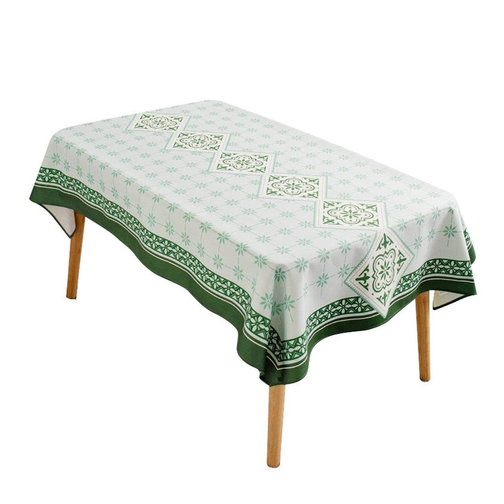Nappe pour la cuisine rectangulaire lavable tissu épais blended