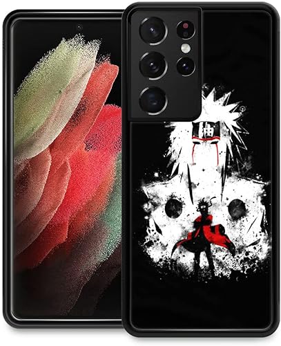 YiXinBB Funda compatible con Samsung Galaxy S22 Ultra, regalo para fanáticos del anime 0A42, diseño de patrón de lujo para hombres y niños, funda