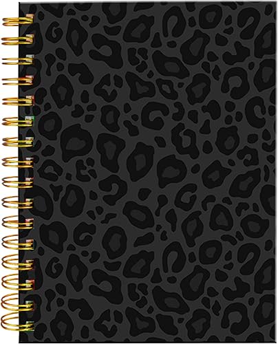 iampanda Cuaderno de diario en espiral, encuadernación fuerte de doble alambre con papel de primera calidad para niñas y mujeres, 60 hojas de