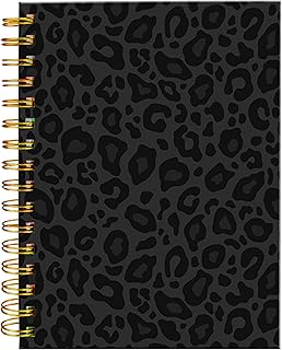 iampanda Spiral Journal Notebook,Strong Twin-Wire Binding with Premium Paper for Girl Women,Cool Cheetah 60 Sheets A5 Coll...