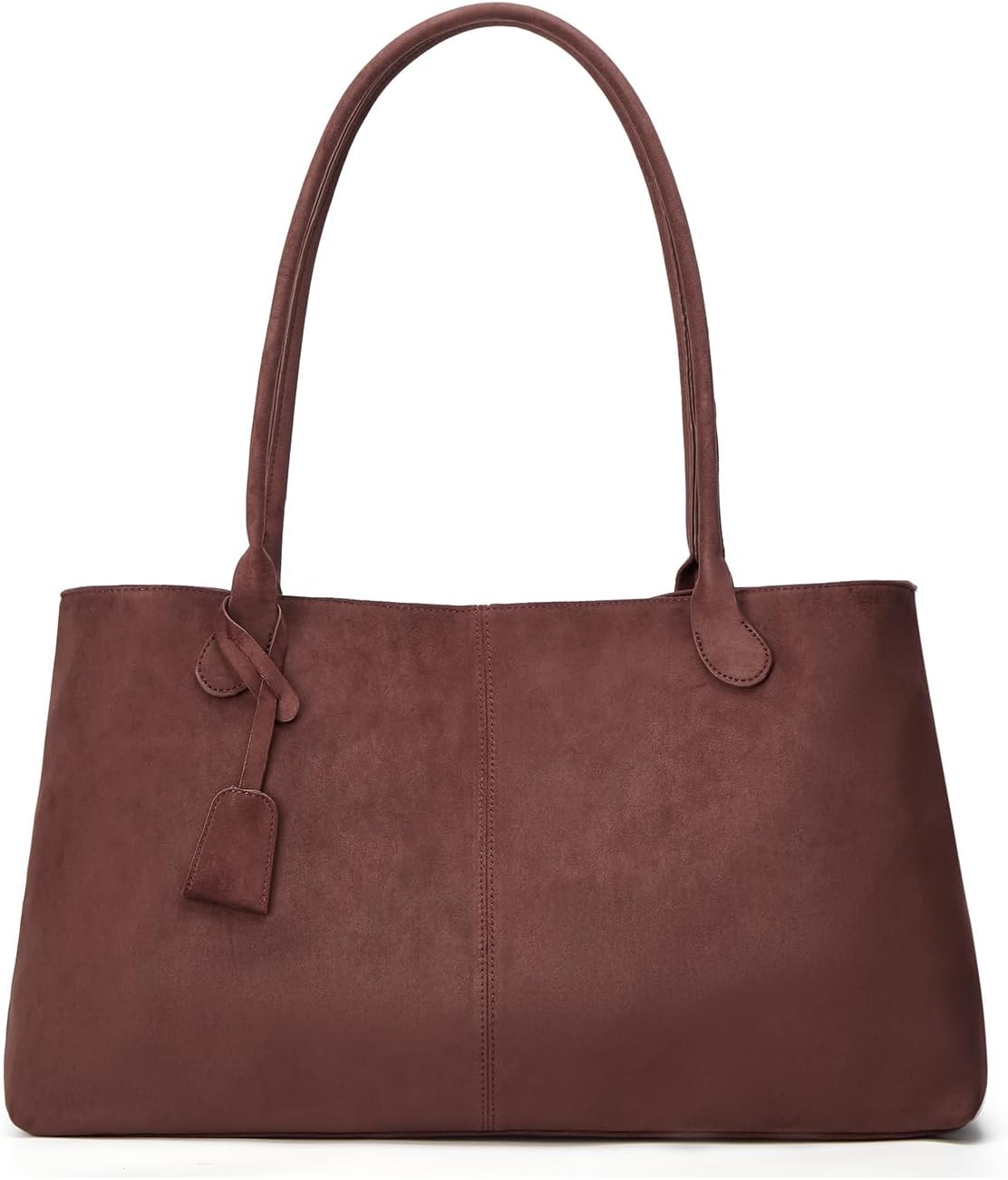 Suede Shoulder Bag Women Retro Purse Large Capacity Hobo Tote Handbag Satchel Bags - Image 3