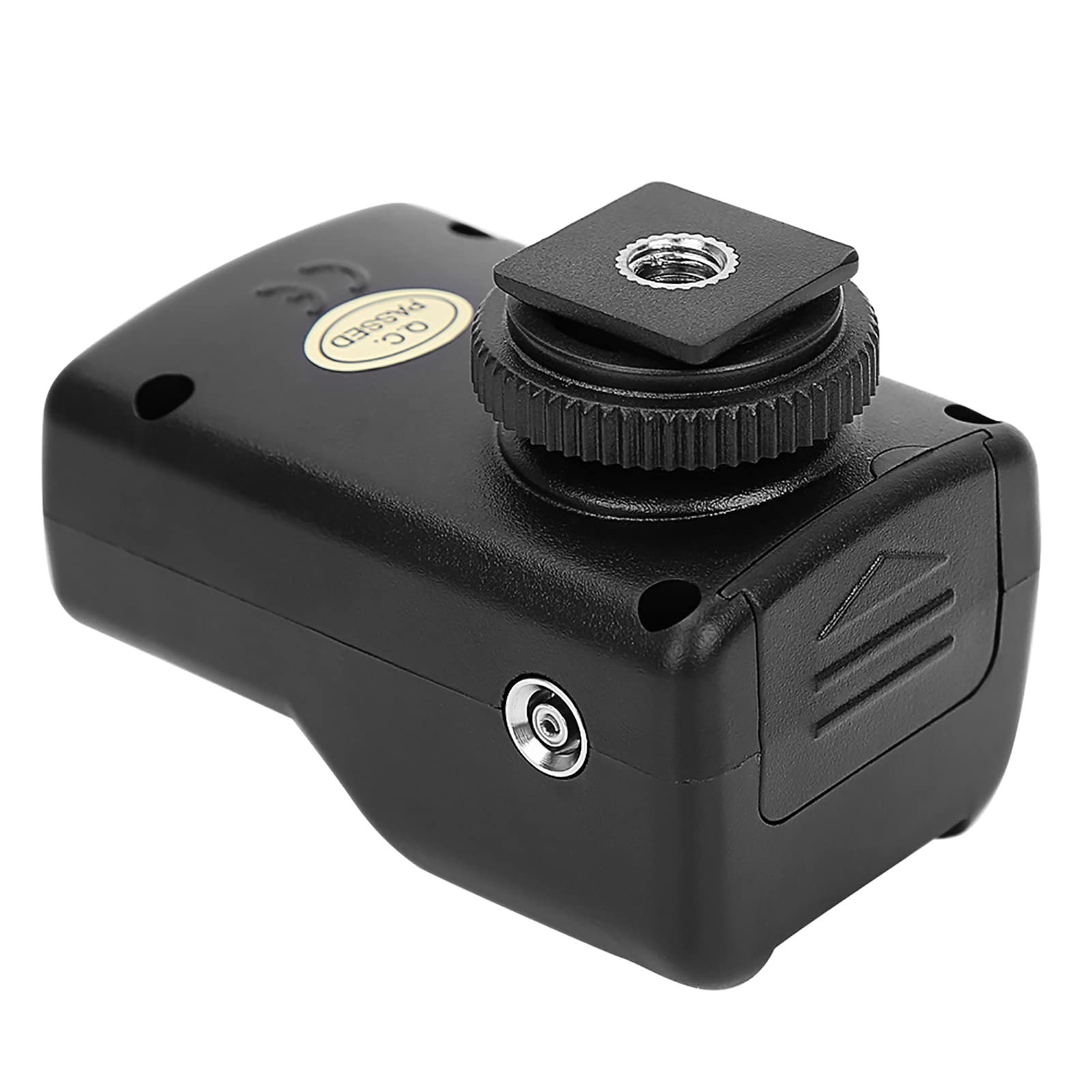 Conjunto de Transmisor y Receptor de Disparador de Flash Inalámbrico, Disparador Remoto Inalámbrico de 16 Canales con 1 Transmisor, 3 Receptores, 1 Cable de