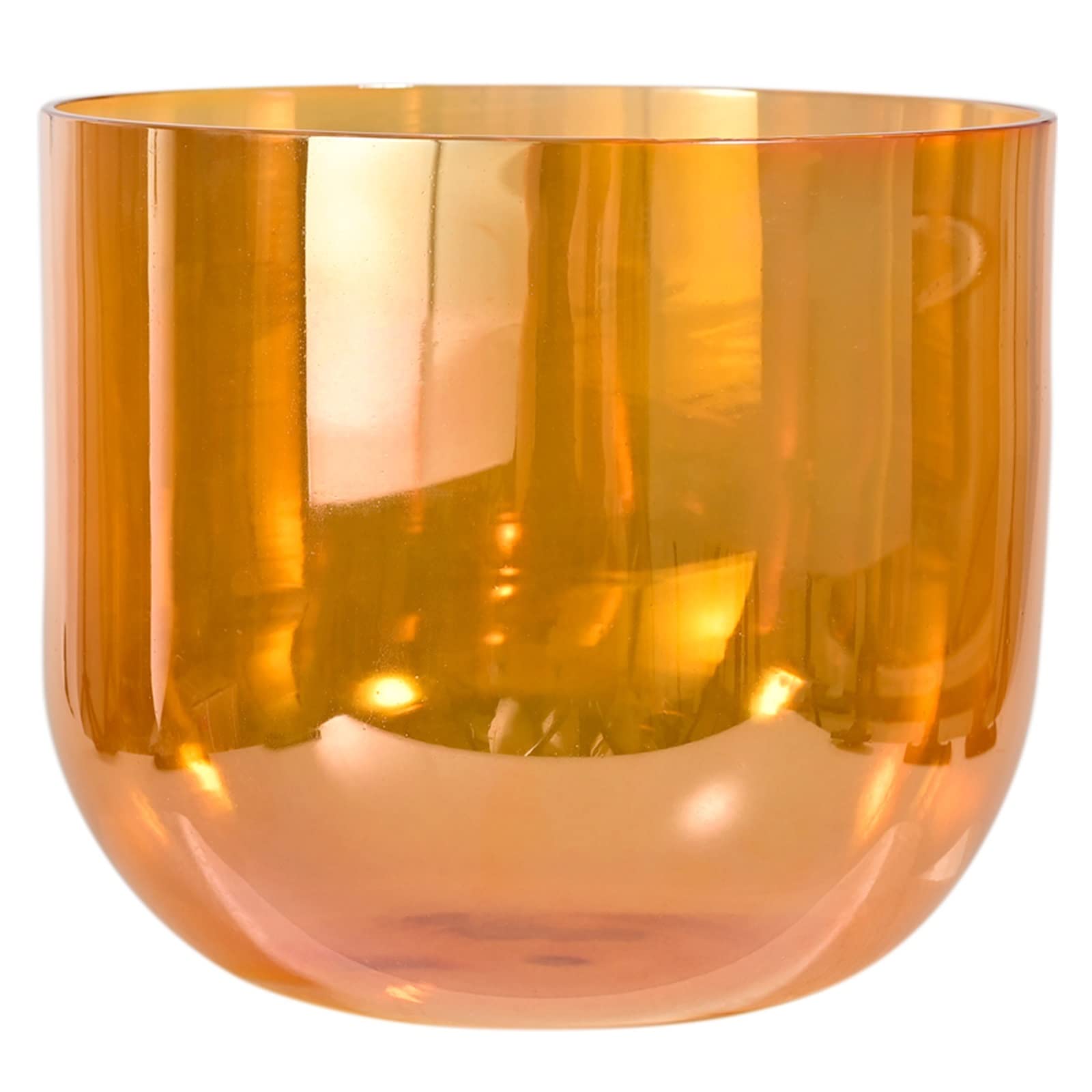 Medytacja Kryształowa Misa Tybetańska Joga 528 Hz Halloweenowa Misa Śpiewająca Perkusja (Size : 7 inch Golden)