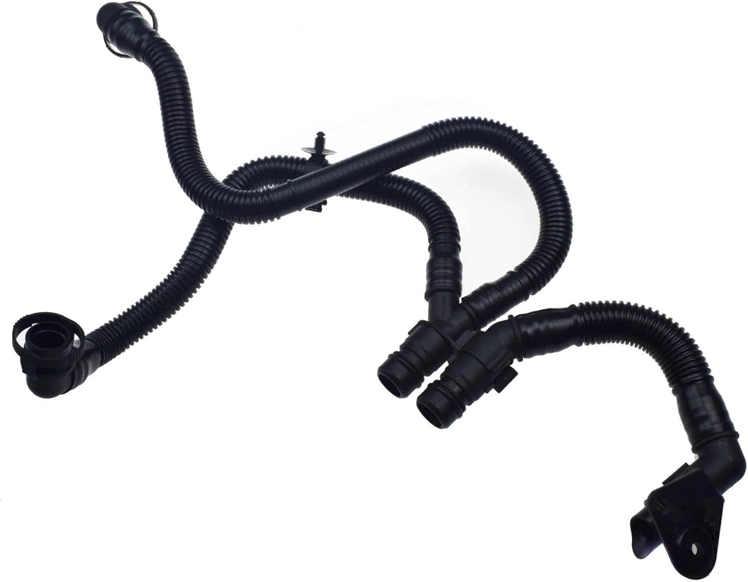 Compatible With For A4 S4 For Avant For Quattro 2005 2006 2007 2008 Car Crankcase Breather Vent Hose Connector Pipe 06E103217K Crankcase Vent Tube