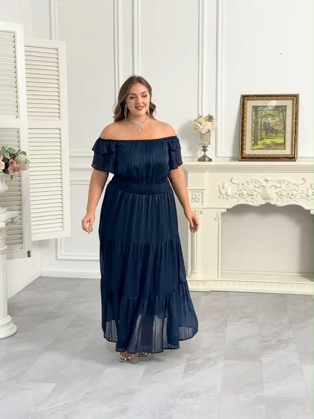 maxi dress slit cut outs V-Neck Cut Out Split Maxi Dress Black / L