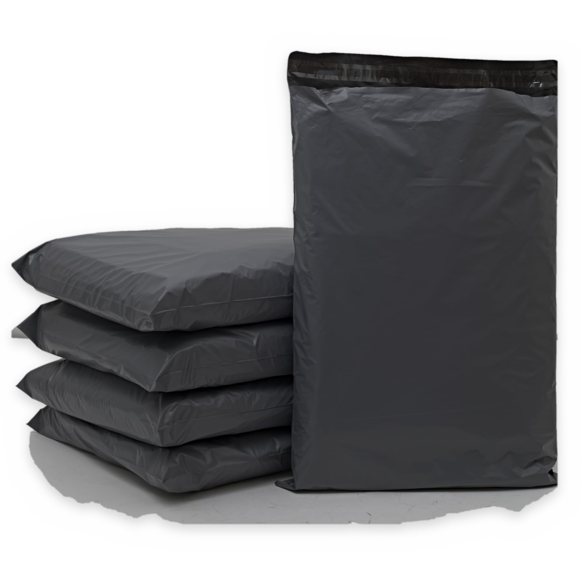 The Shipping Shed Mailing Bags 32 x 44cm, Medium Grey Poly Postal Bags, Self Seal Waterproof Postage Mailers for Posting, Parcels & Shipping (1000, 32cm x 44cm)