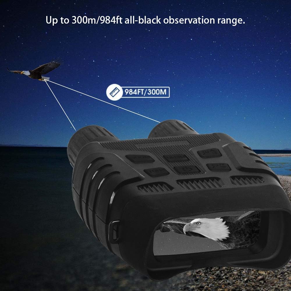 Review Discount Night Vision Goggles Binoculars with 64 GB(2 x 32) SD Card, Save Photos & Videos, Digital Infrared Night Vision with 2.31 Large Screen for Total Darkness, 984ft Viewing Distance Hottest Sale Night Vision Goggles Binoculars with 64 GB(2 x 32) SD Card, Save Photos & Videos, Digital Infrared Night Vision with 2.31 Large Screen for Total Darkness, 984ft Viewing Distance