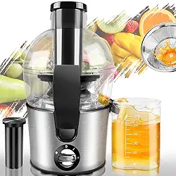 Espremedor de Laranja, 110V, 2L, 800W, Centrifuga de Frutas, Juicer, Espremedor de Frutas, Centrifuga de Frutas, Centrifuga de Alimentos, Centrífuga de Frutas