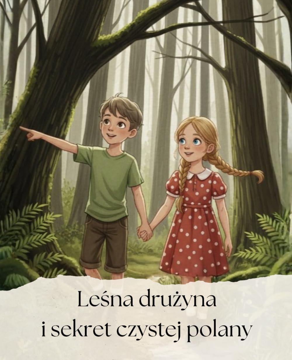 Leśna drużyna i sekret czystej polany: Bajka o ekologii, współpracy i dbaniu o naturę. Edukacyjna historia dla dzieci w wieku 3-7 lat.