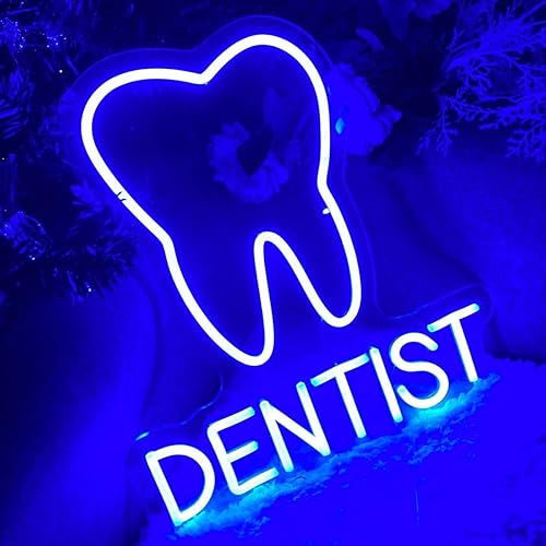 Miniatura 8 de Letreros de neón de dentista para decoración de pared, lámpara de luces de neón con luz personalizada, para habitación, dormitorio, decoración