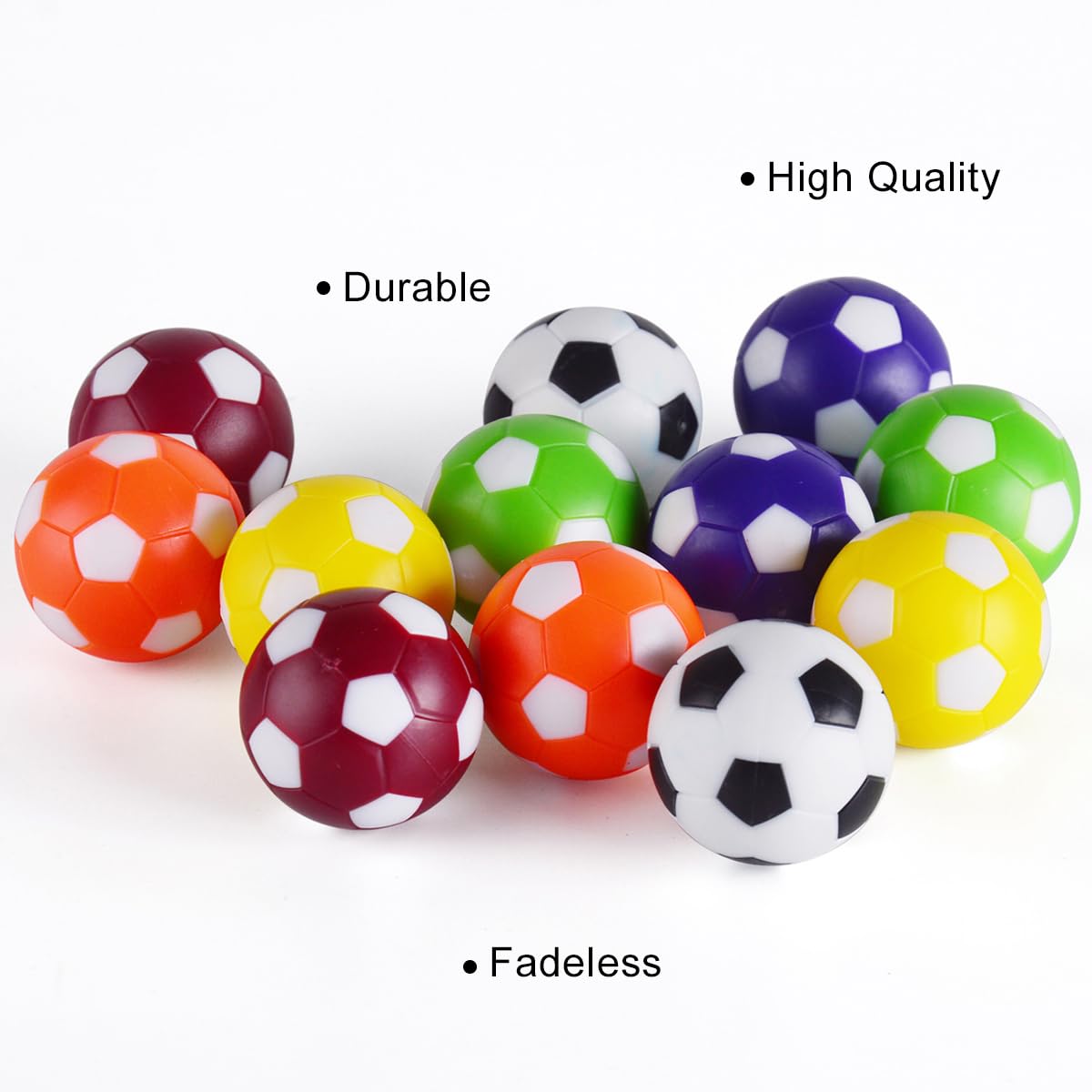 Balles De Baby-foot Jaunes En Liège X50 Pas Cher ! Accessoires Baby Foot - Balles De Baby Foot