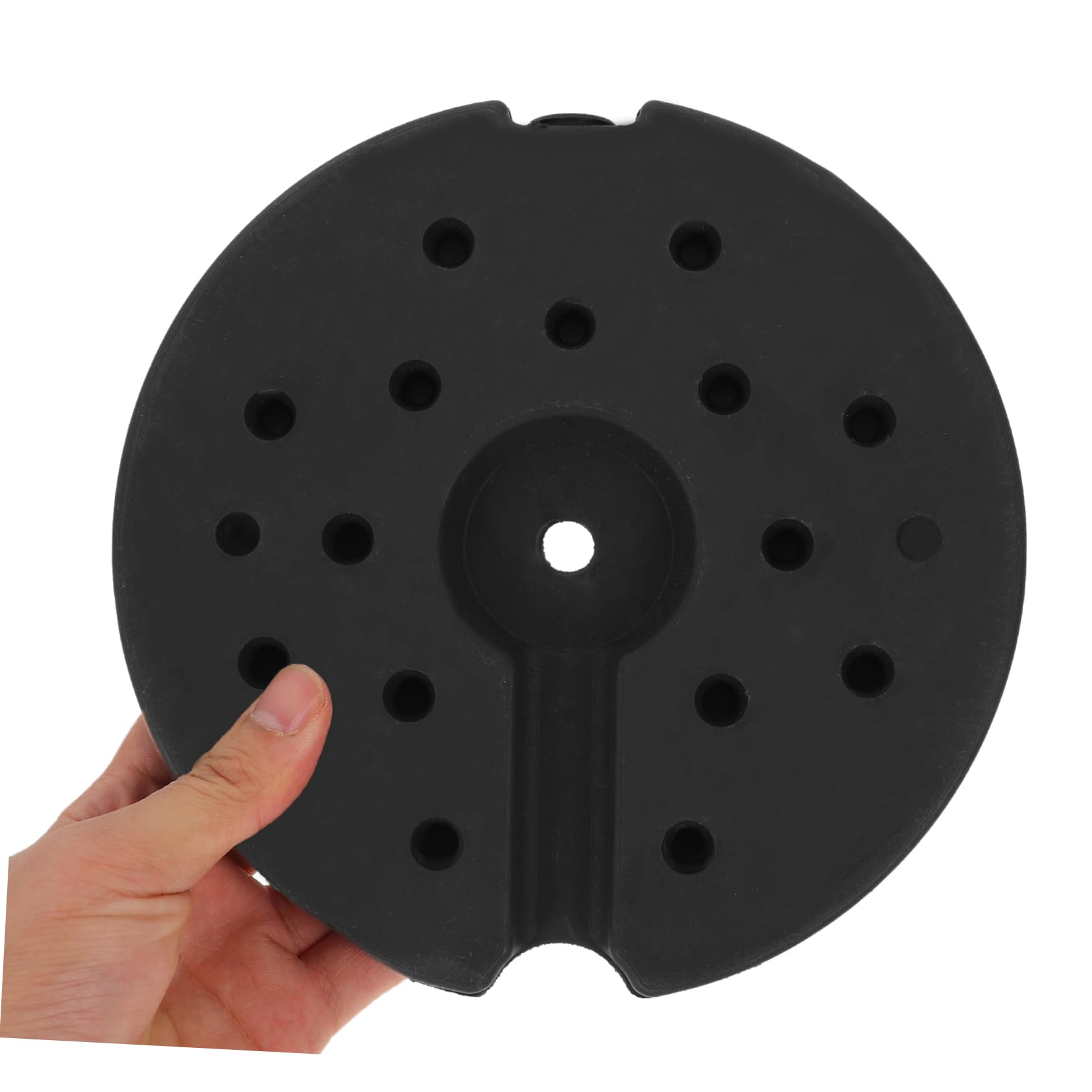 PRETYZOOM Beschwerter Lampensockel aus Gummi für Stehlampe Stabiler Tischlampenfuß mit Einfachem Design für Büro oder Schlafzimmerdekoration