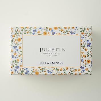 Bella Maison Juliette Porselen 2'Li Kahve Fincanı Seti (90 Cc)