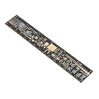Vista 1 de Regla multifuncional de PCB de 6 pulgadas, regla de placa de circuito impreso de 5.9 in, medidor de ángulo, dispositivos, tablas espaciadoras