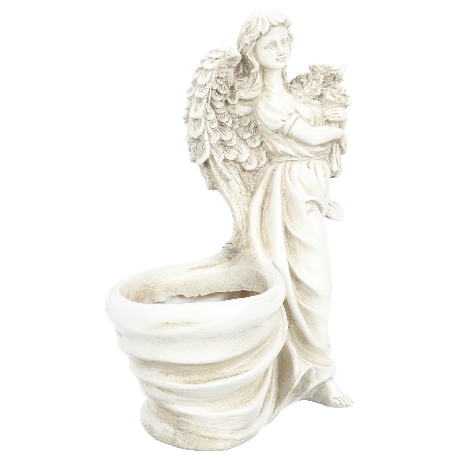 Pot de fleurs ange au design européen pour embellir votre terrasse