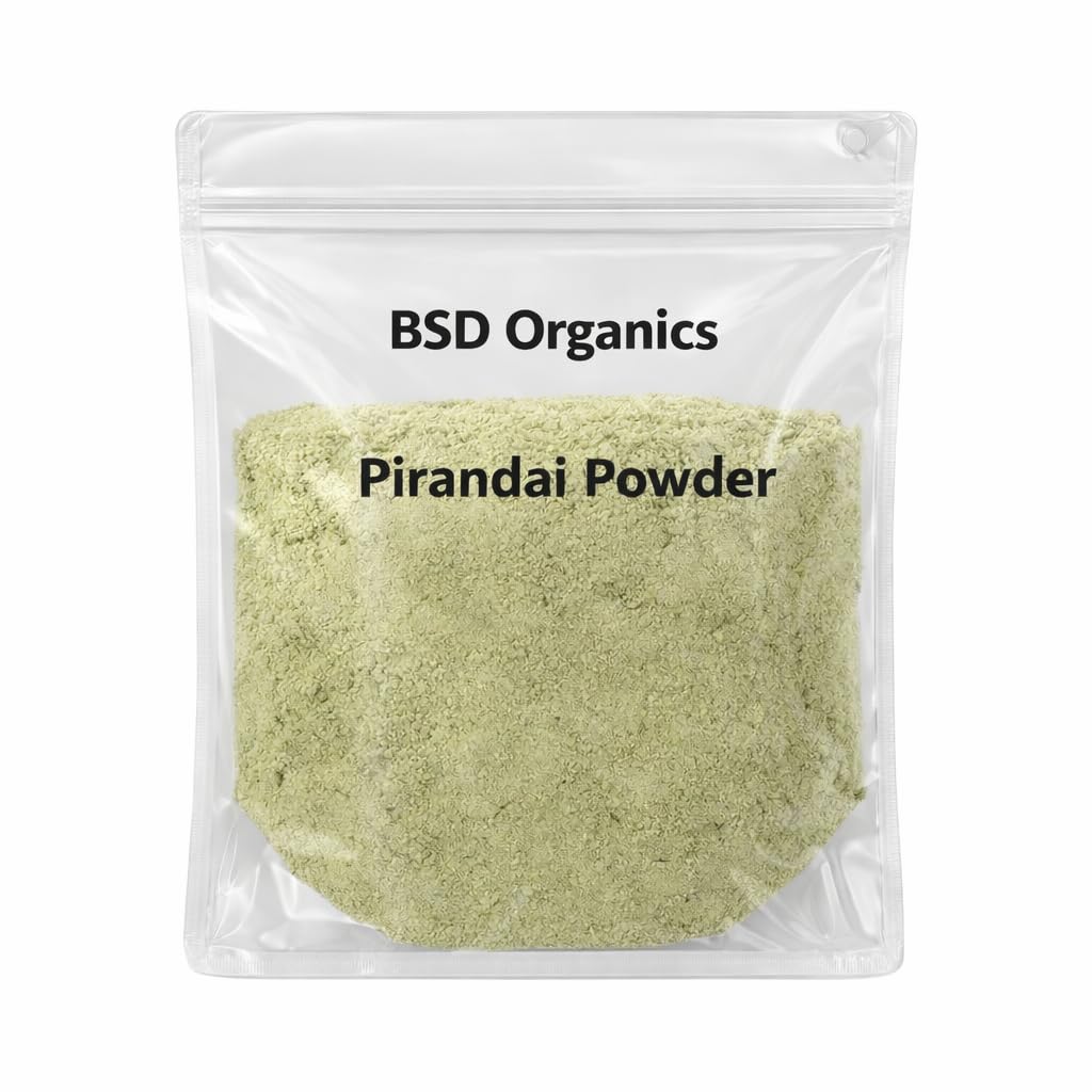 Pirandai Powder/Nalleru/Cissus Quadranglaris/Hadjod/Veldt Grape Powder - 100 Gm / 3.5 Oz