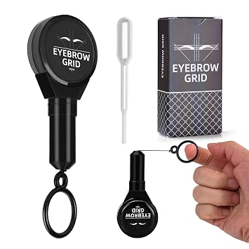 Brow Mapping String Pre-inked Microblading String for Eyebrow Marking Measuring String for Eyebrow Tattoo Makeup (Black)