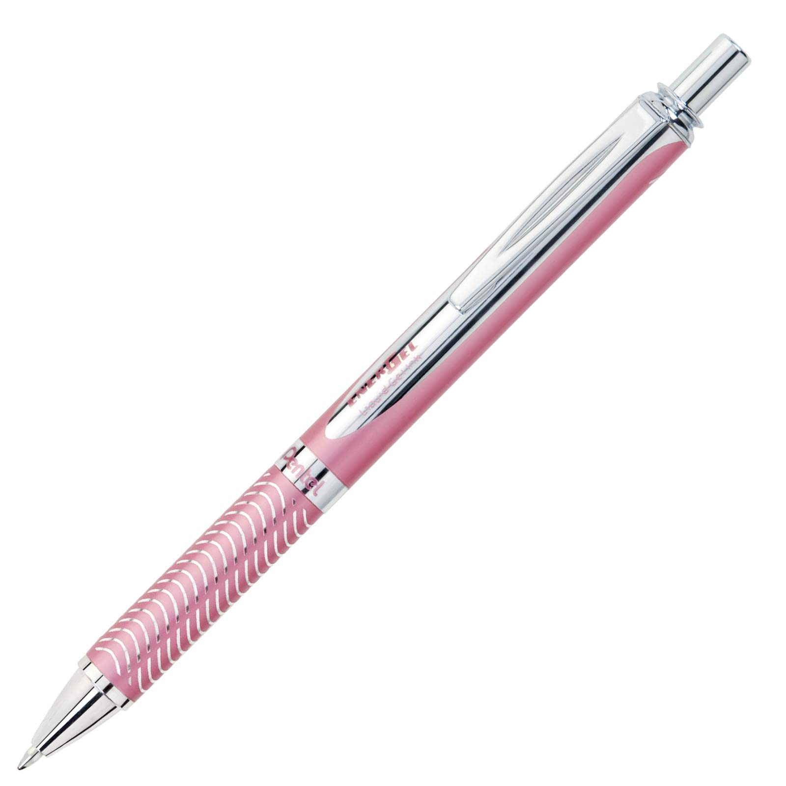 PentelBL407-A line width, liquid gel-roller sterling with a pressure mechanism, 0.35 mm Pink
