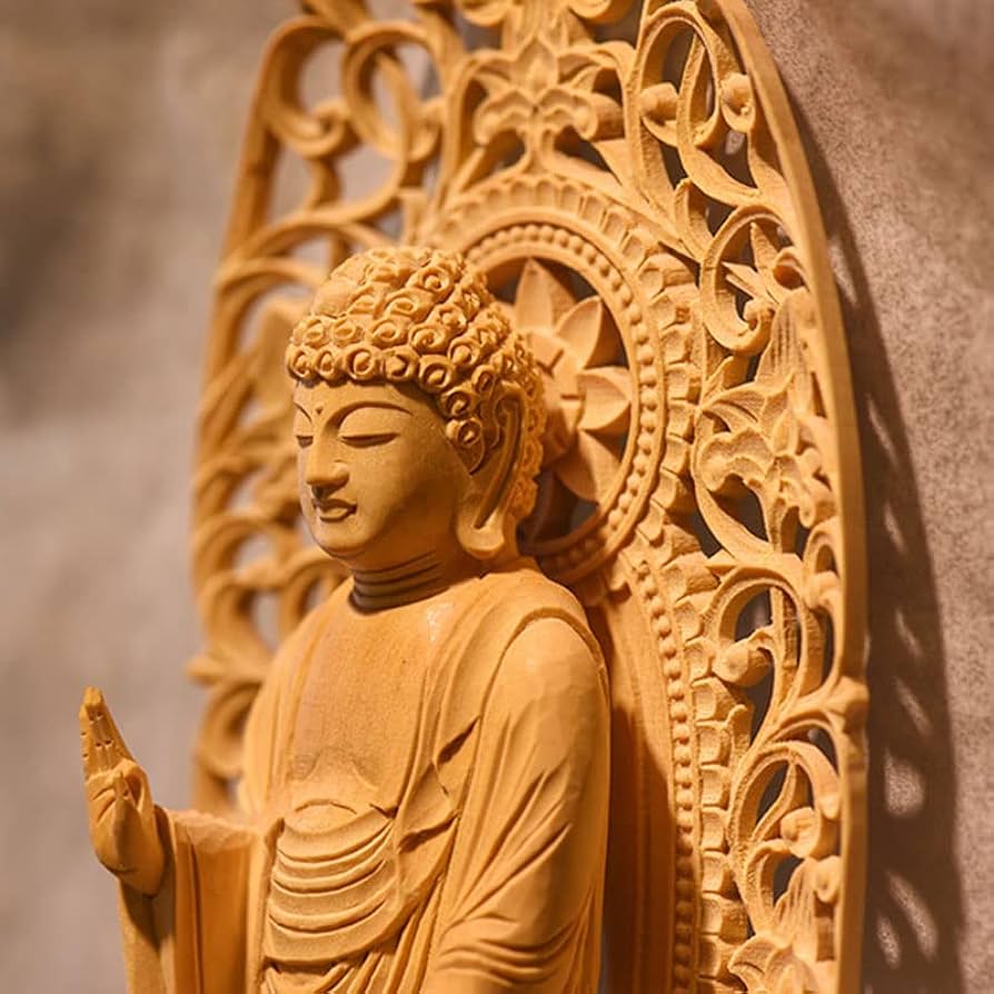 阿弥陀如来　木彫　仏像 仏像 販売 龍祥-Ryusho- | 仏像や木彫り・縁起物などの販売