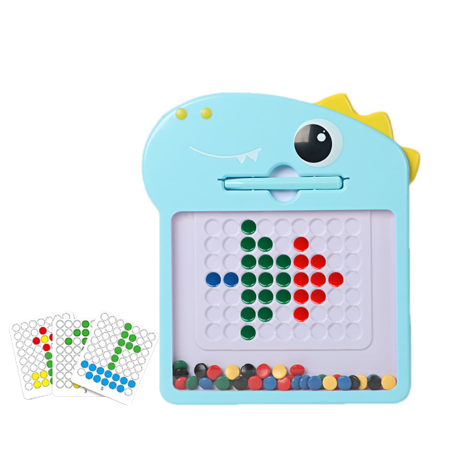 Scheda da scaratura magnetica - divertente cuscinetto da disegno magnetico con perline per bambini | Apprendimento precoce Doodle giocattolo per bambini di età compresa