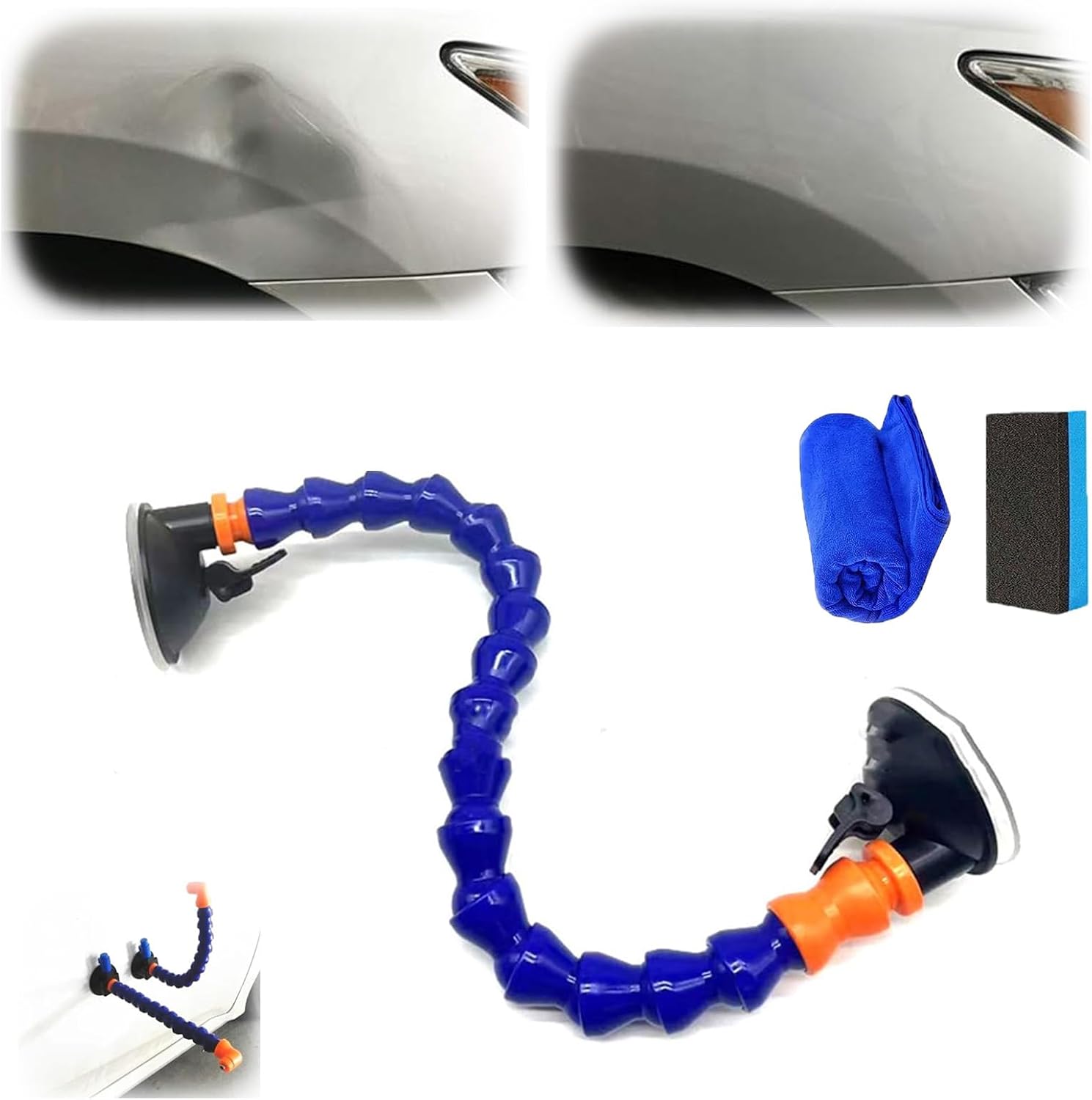 WRSFXV Car Dent Repair Tool, Auto Body Dent Puller Kit