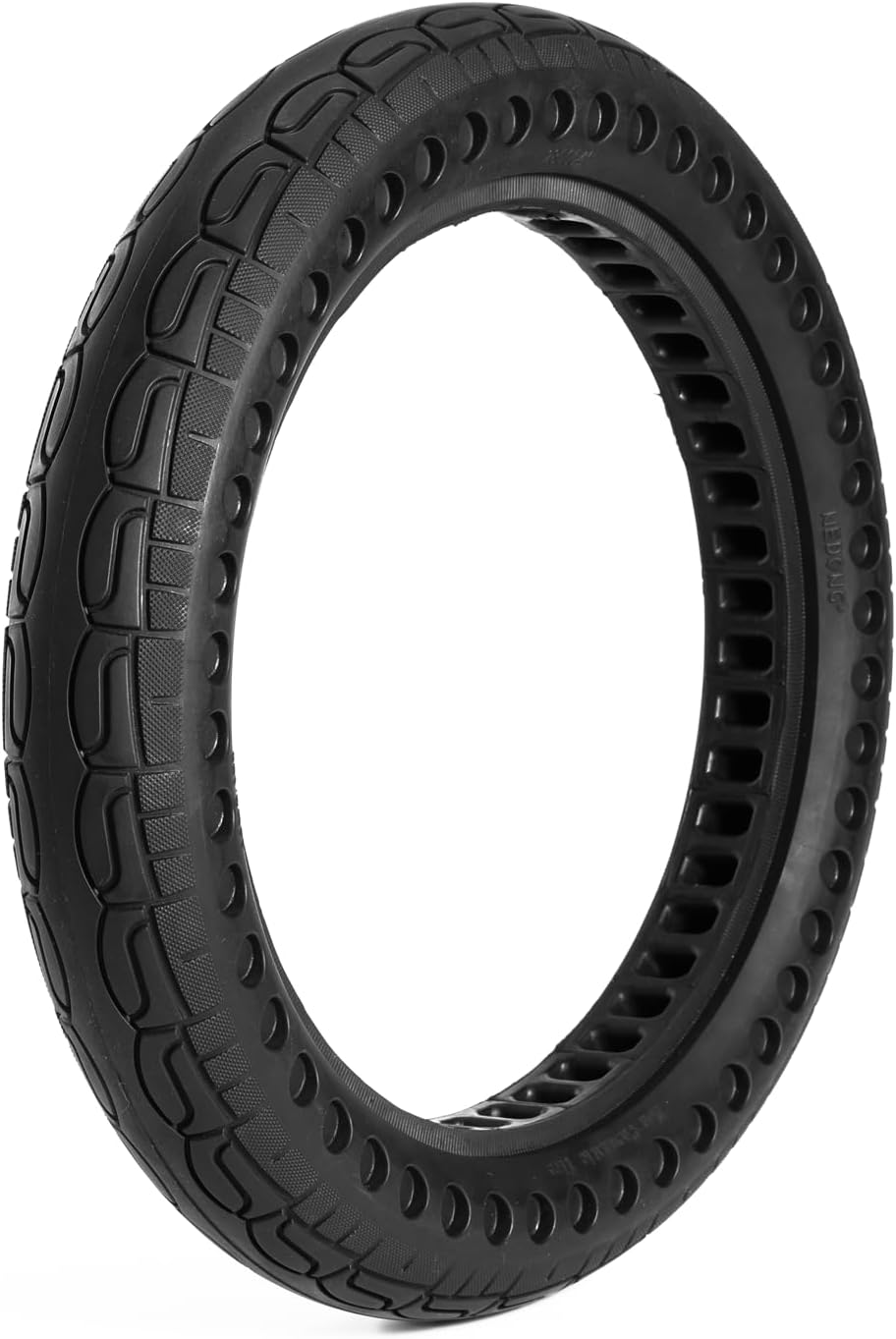 Bicycle Solid Tire 14x2.125 No Flat Honeycomb Tire for 14 Inch Electric Bike Bicycle Puncture-Proof Tyre [Anti-Skid]