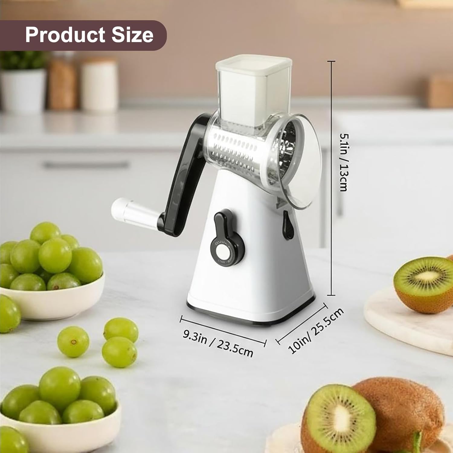 VINATO zöldségvágó szívócsalok és fogantyú