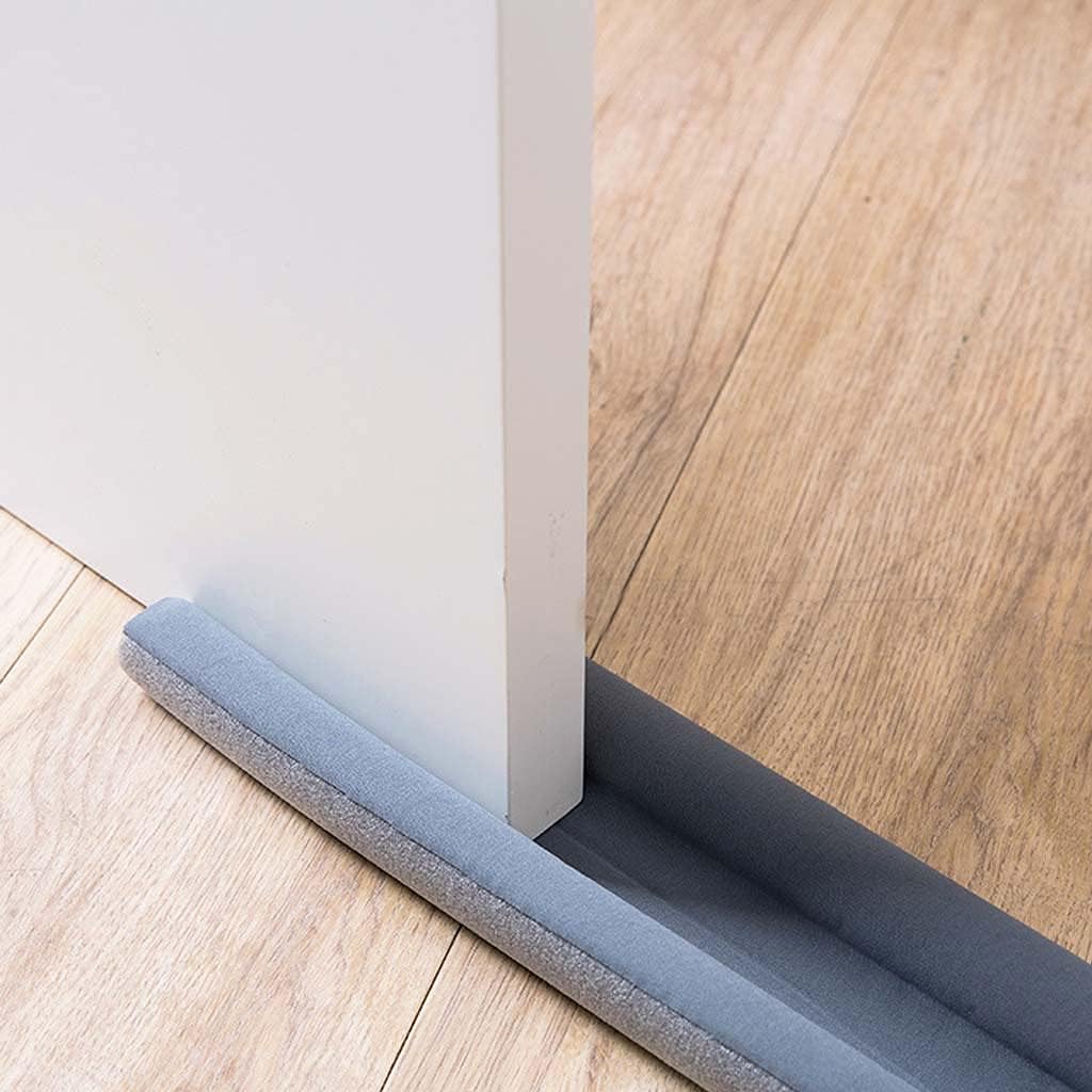 Soundproof Flexible Door Bottom Sealing Dustproof Weatherstrip Guard Stop Door Blocker, 36.61x3.94in
