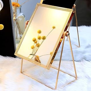 Espejo de maquillaje, espejo de tocador de un...