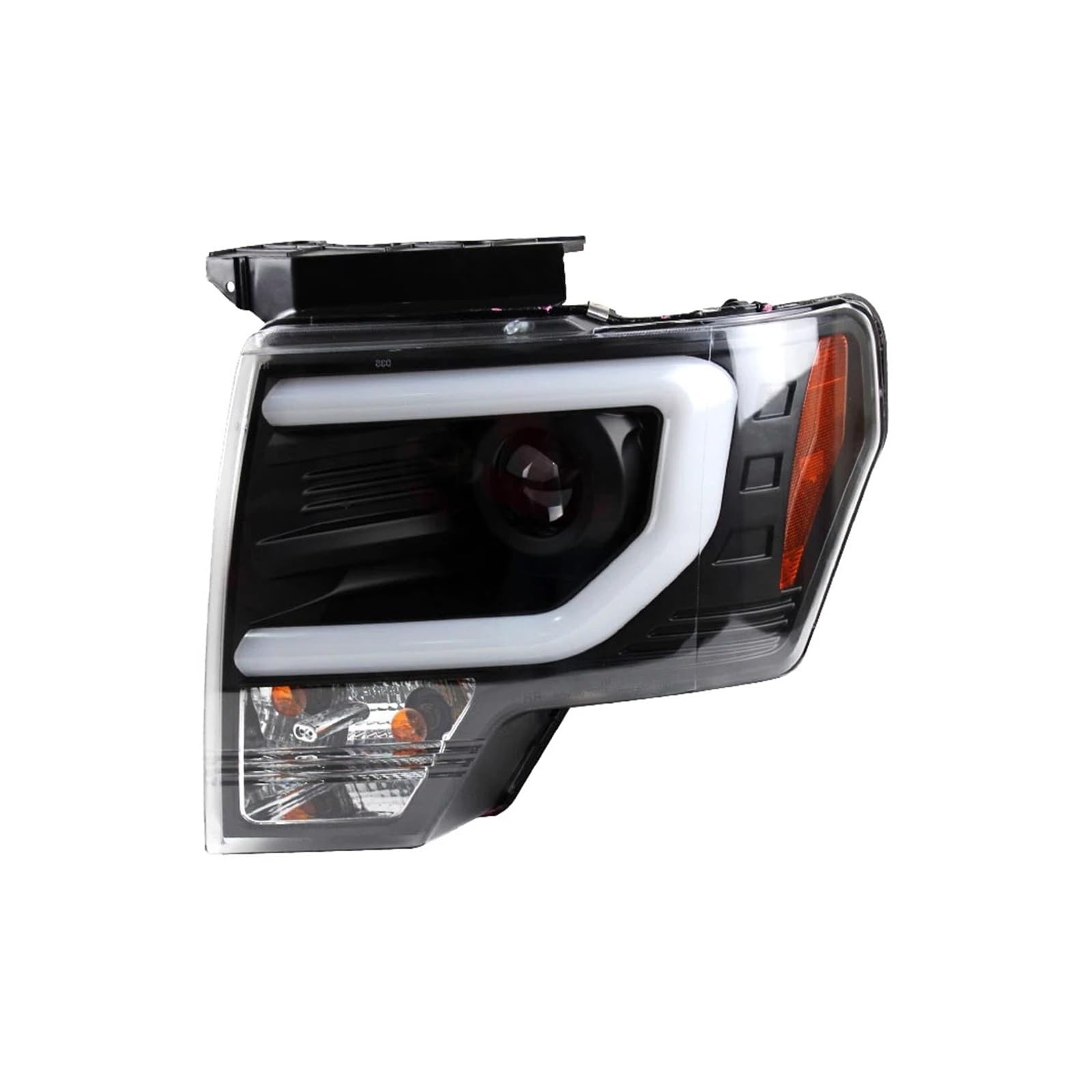Faro Proiettore Anteriore 1 Coppia Per Raptor Per F150 2009-2014 Fari Anteriori LED Per Auto Proiettore Segnale DRL Lente