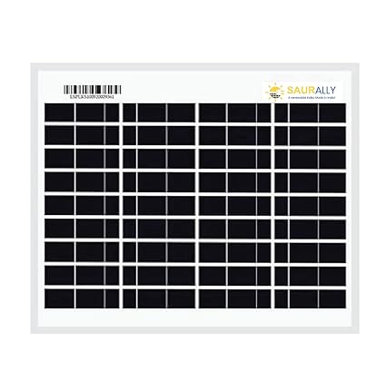 Premium Saurally Solar 10W 12V Panel