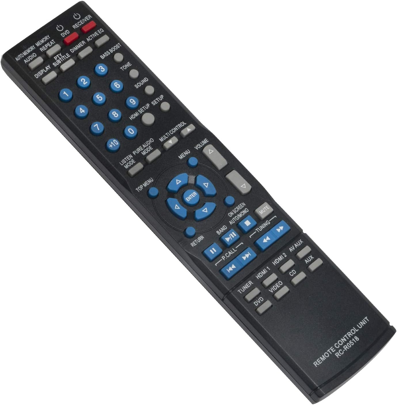 ALLIMITY RC-R0518 Remote Control Replace for Kenwood AV Receiver KRF-V6400D KRF-V5450D DVF-5010 DVF-R9030 DVF-R7030 DVF-3530 DV-402 DV-705 DVF-R5070 DVF-3070 DVF-8100 DVF-3200 DVF-3300 - Image 4