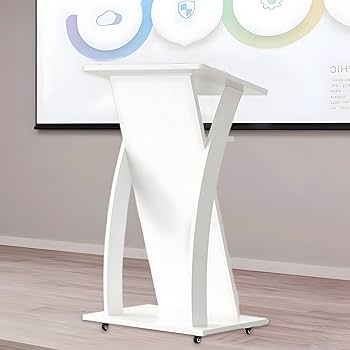 Amazon | 演台 演説台 司会台 教会/教室用モバイル演台