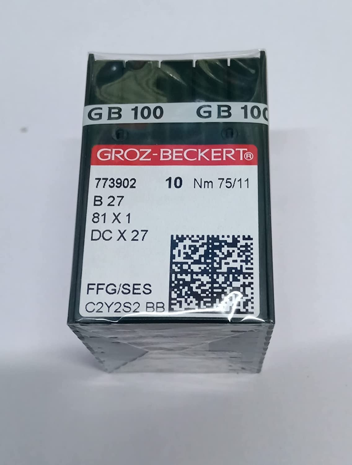 Bhavya Enterprises Industrial Sewing Machine Ballpoint Needles Single 100 PCS (Needles DBX1 (Size 75/11))