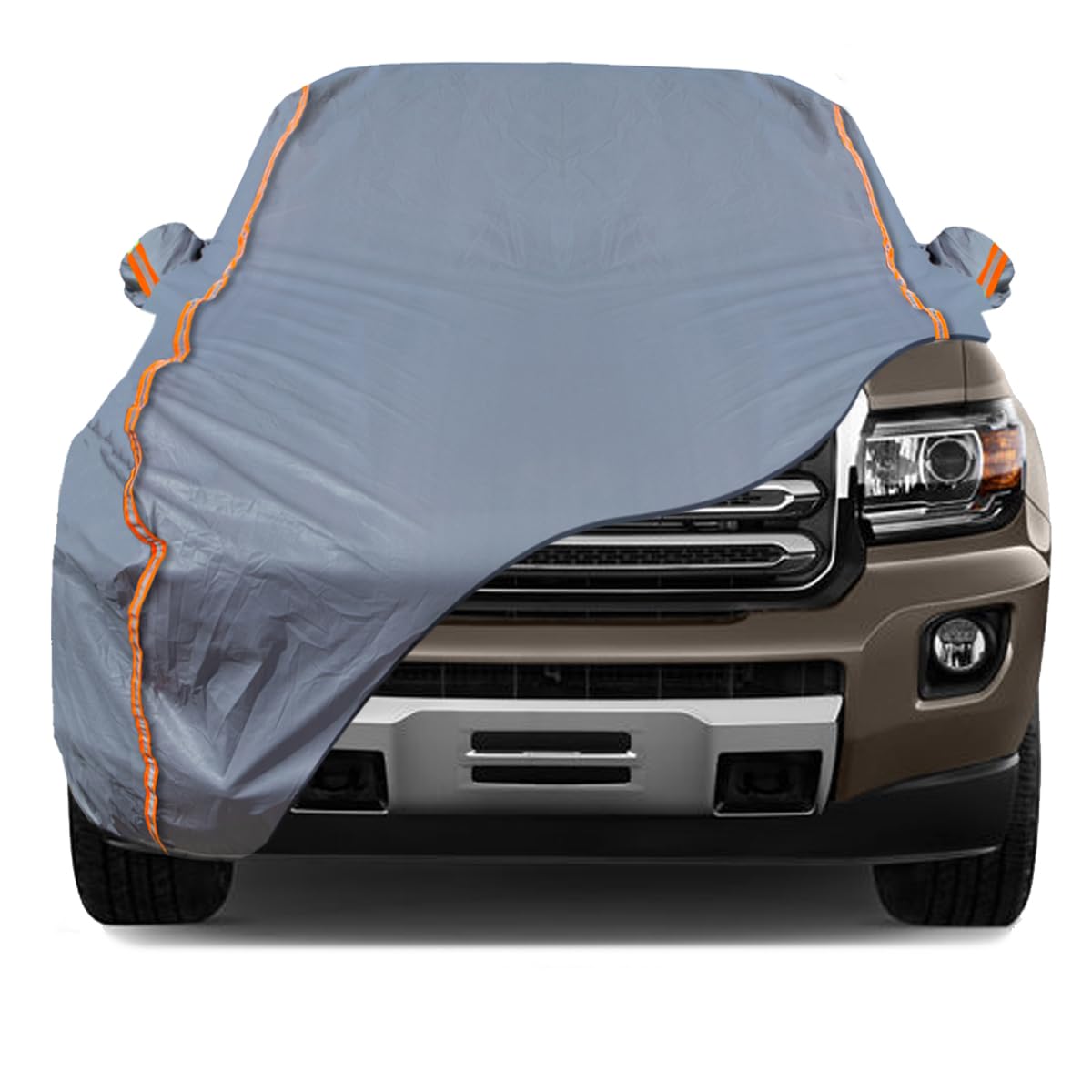 KEYOOG Heavy-Duty Waterproof Car Cover For Sedans - All Weather Protection With Reflective Strips & Windproof Design - View #10